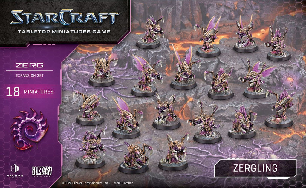 StarCraft Tabletop Miniatures Game: Zerg - Zergling *Expected Release Date of Q3 2026*