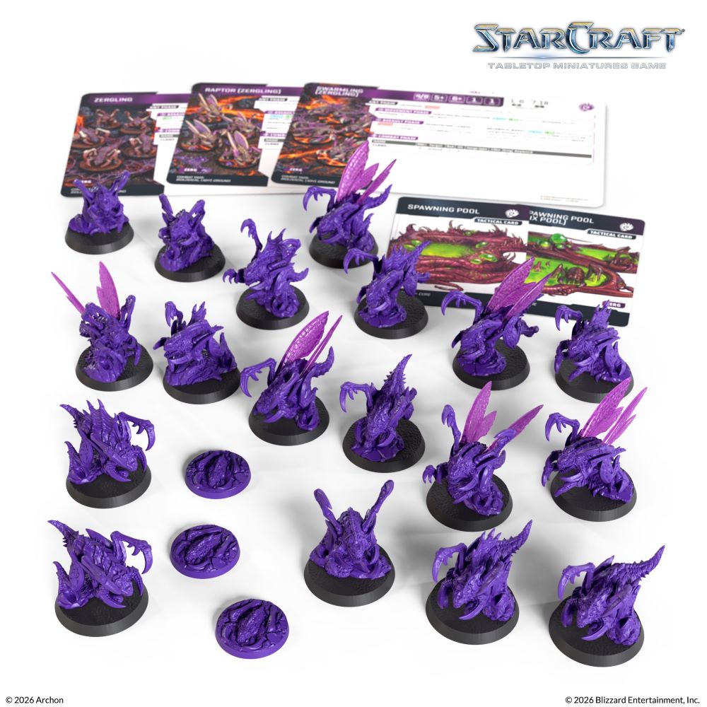 StarCraft Tabletop Miniatures Game: Zerg - Zergling *Expected Release Date of Q3 2026*