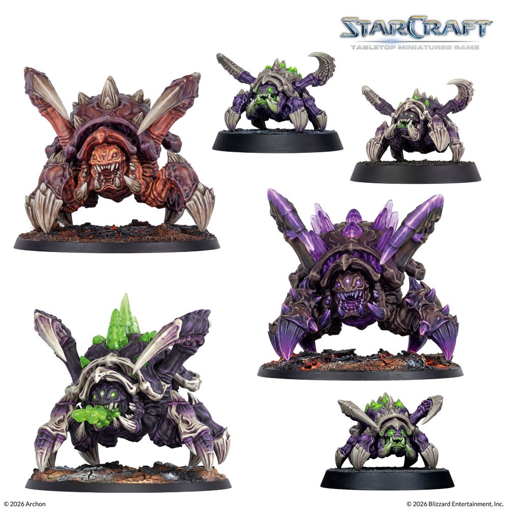 StarCraft Tabletop Miniatures Game: Zerg - Roach *Expected Release Date of Q3 2026*