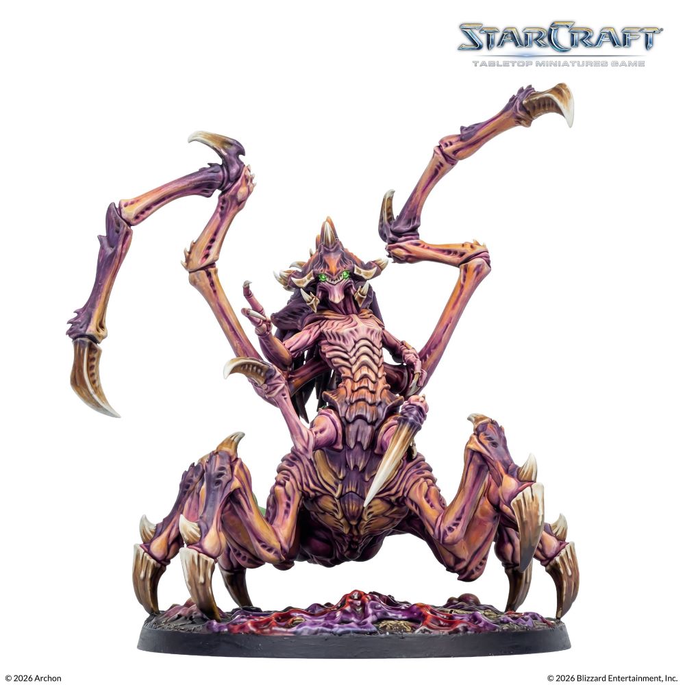 StarCraft Tabletop Miniatures Game: Zerg - Queen *Expected Release Date of Q3 2026*