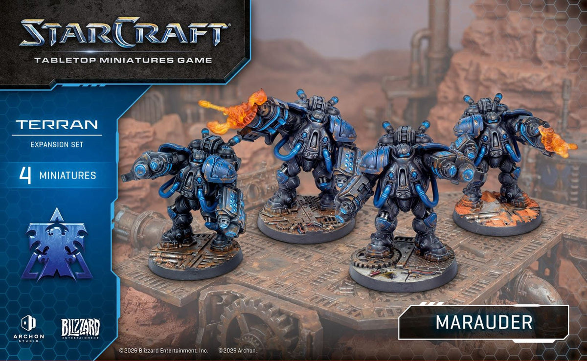 StarCraft Tabletop Miniatures Game: Terran - Marauder *Expected Release Date of Q3 2026*