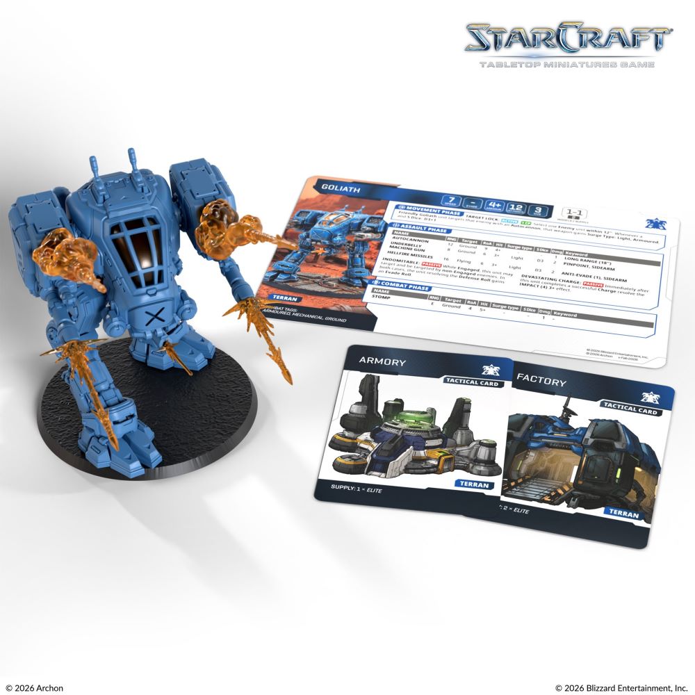 StarCraft Tabletop Miniatures Game: Terran - Goliath *Expected Release Date of Q3 2026*