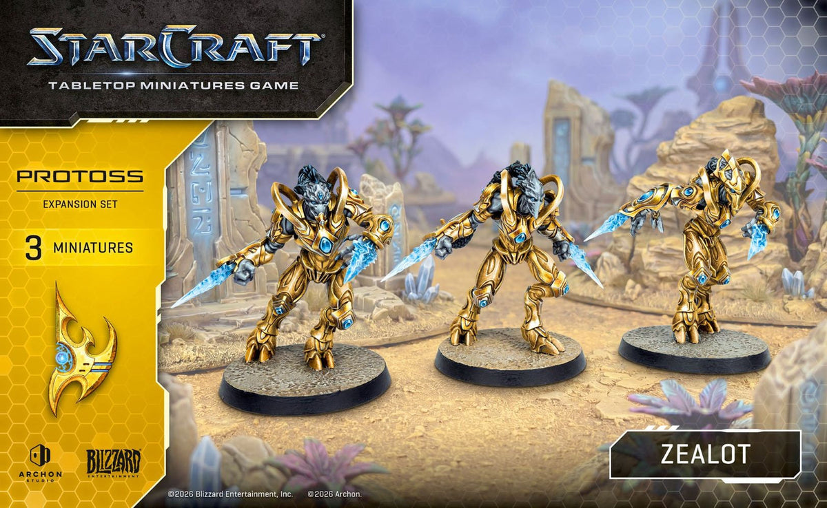 StarCraft Tabletop Miniatures Game: Protoss - Zealot *Expected Release Date of Q3 2026*