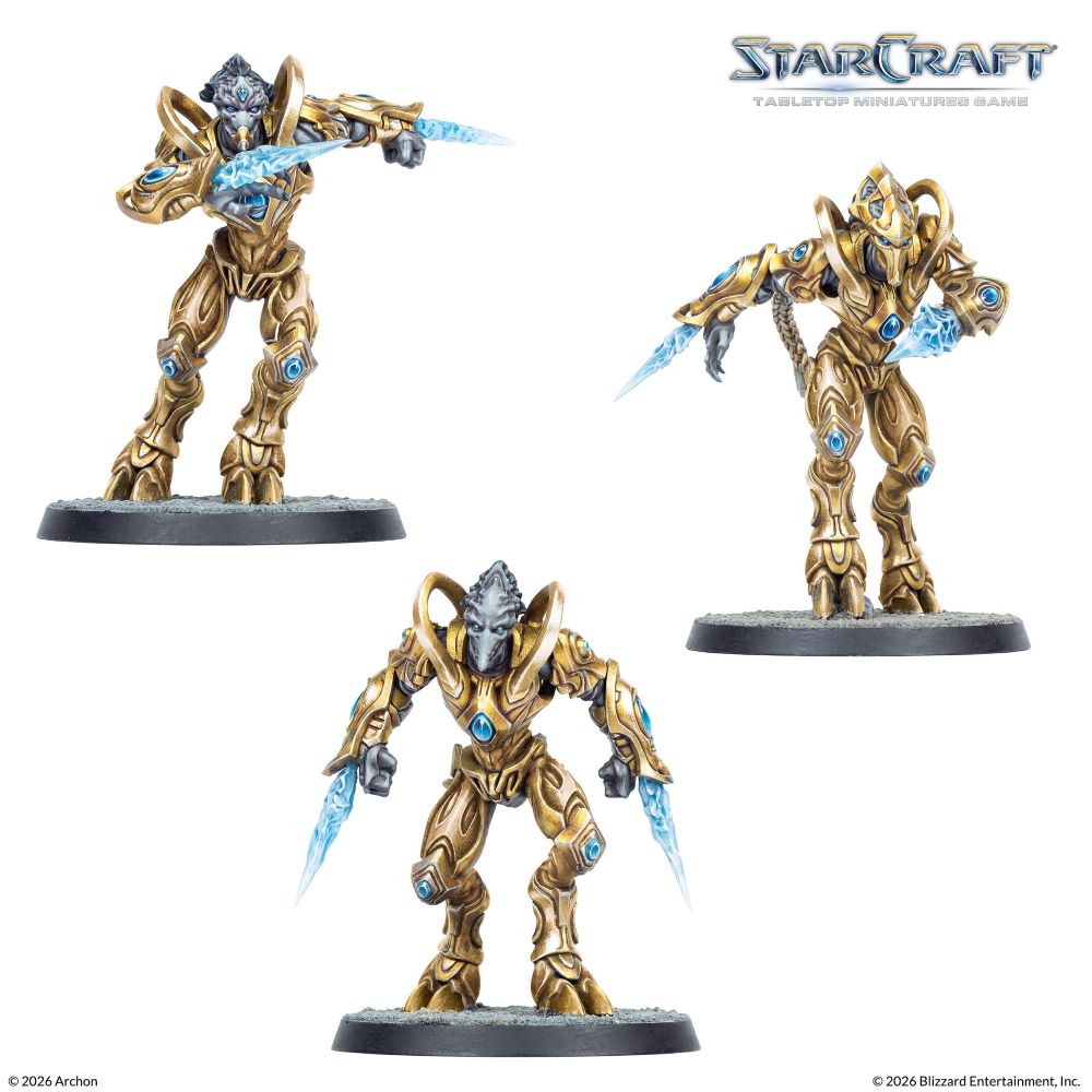 StarCraft Tabletop Miniatures Game: Protoss - Zealot *Expected Release Date of Q3 2026*
