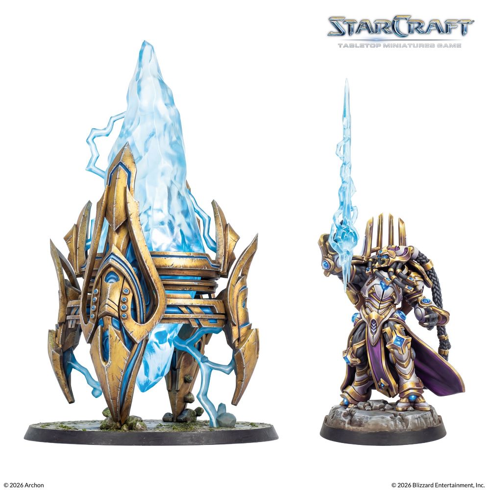 StarCraft Tabletop Miniatures Game: Protoss - Artanis & Pylon *Expected Release Date Q3 2026*
