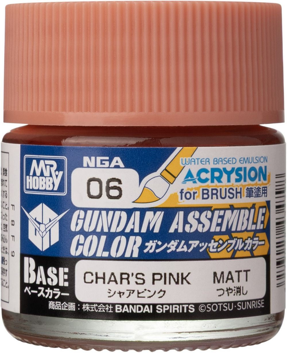 Gundam Assemble: Color Char's Pink - Base Paint *Expected Release Date of 10-30-2026*