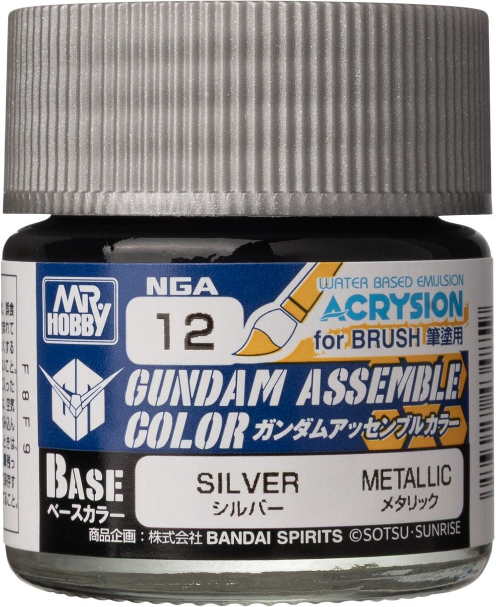 Gundam Assemble: Color Silver - Base Paint *Expected Release Date of 10-30-2026*