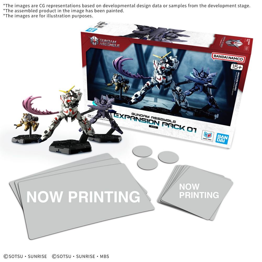 Gundam Assemble: Expansion Pack 01 (EX01) *Expected Release Date of 10-30-2026*